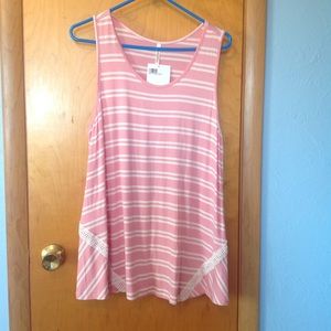 Pink Sleeveless Top